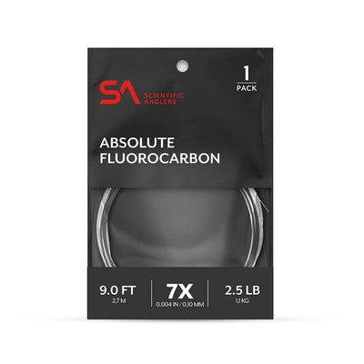 Scientific Anglers Absolute Fluorocarbon Leader 9'