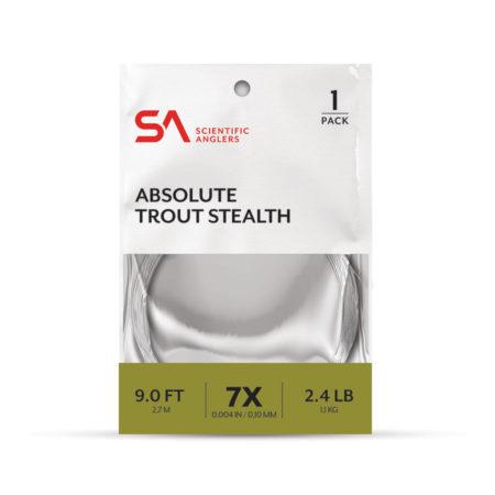 Scientific Anglers Absolute Trout Stealth Leader 9&