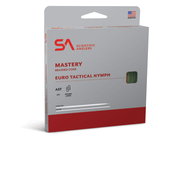 Scientific Anglers Mastery Euro Tactical Nymph Braided Core Double Taper Fly Line