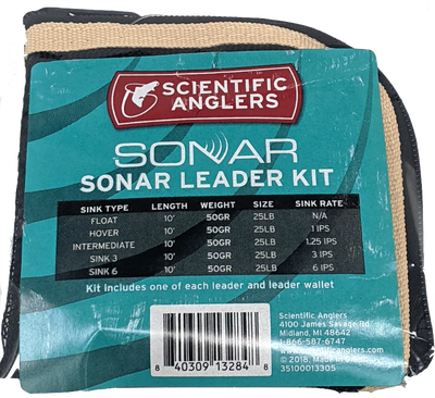 Scientific Anglers Sonar Leader Kit 10' 50gr Leaders & Tippet