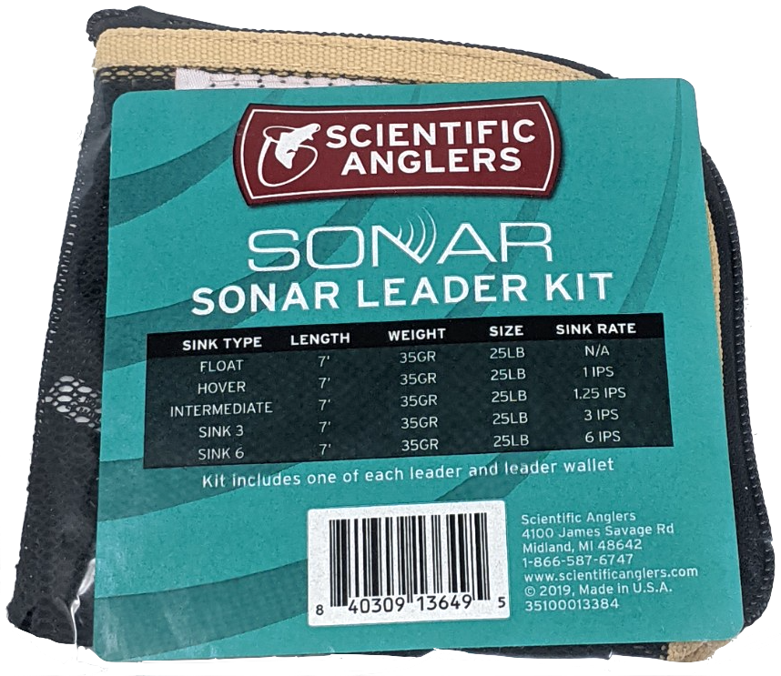 Scientific Anglers Sonar Leader Kit 7' 35gr Leaders & Tippet