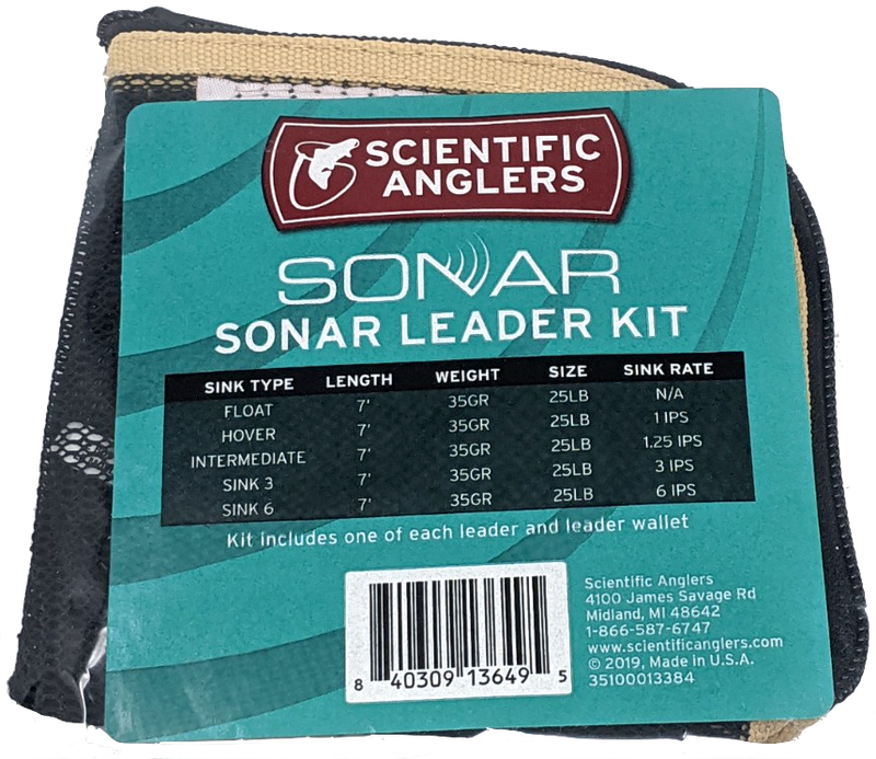 Scientific Anglers Sonar Leader Kit 7&