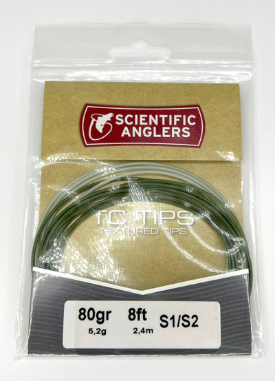 Scientific Anglers TC Textured Spey Tip 8' 80 Grain S1/Sink 2 Leaders & Tippet