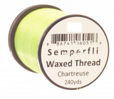 Semperfli Classic Waxed Thread 12/0 Chartreuse Threads