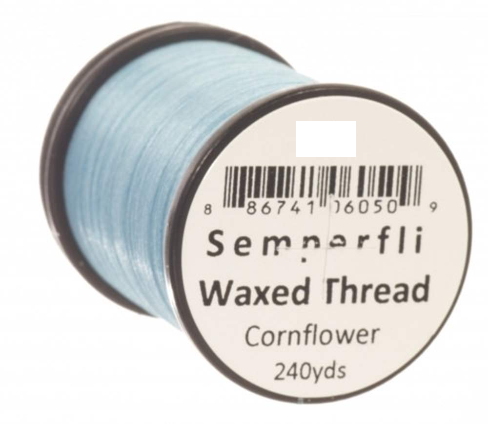 Semperfli Classic Waxed Thread 12/0 Cornflower Threads