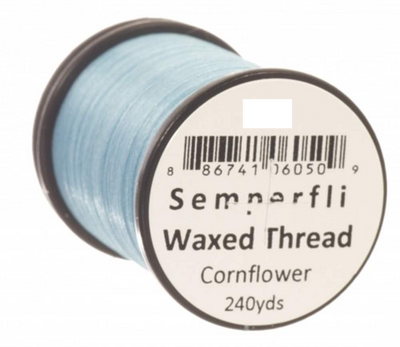 Semperfli Classic Waxed Thread 12/0 Cornflower Threads