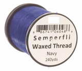 Semperfli Classic Waxed Thread 12/0 Navy Threads