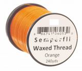 Semperfli Classic Waxed Thread 12/0 Orange Threads