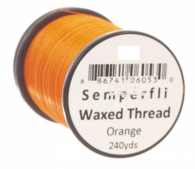 Semperfli Classic Waxed Thread 12/0 Orange Threads