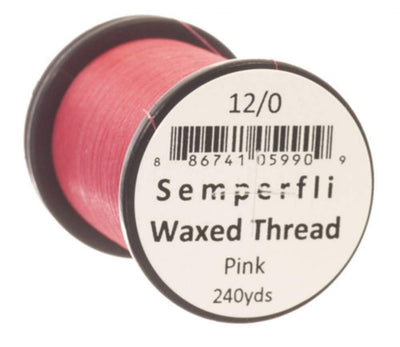 Semperfli Classic Waxed Thread 12/0 Pink Threads