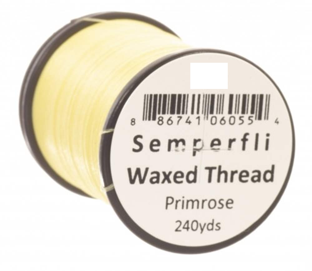 Semperfli Classic Waxed Thread 12/0 Primrose Threads