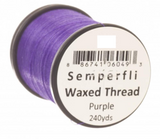 Semperfli Classic Waxed Thread 12/0 Purple Threads