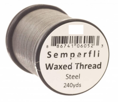 Semperfli Classic Waxed Thread 12/0 Steel Threads