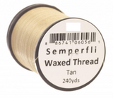 Semperfli Classic Waxed Thread 12/0 Tan Threads