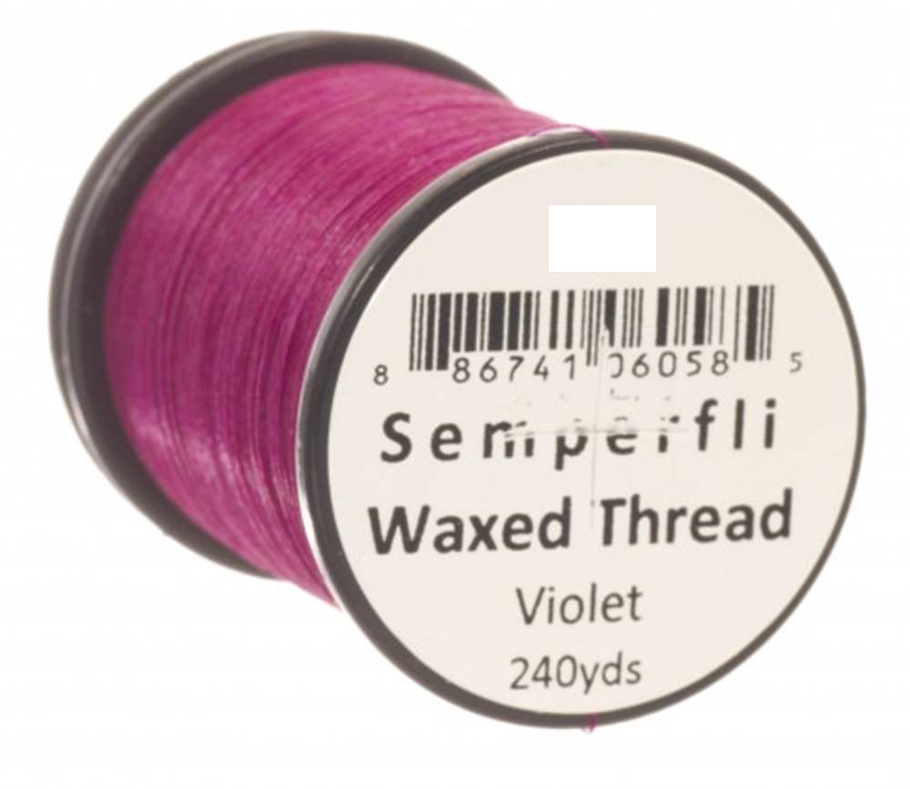 Semperfli Classic Waxed Thread 12/0 Violet Threads