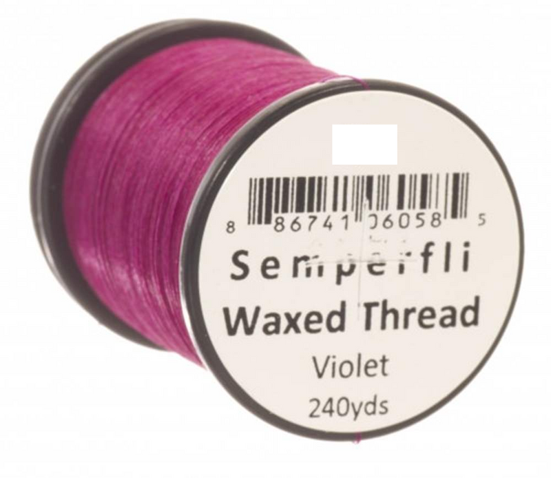 Semperfli Classic Waxed Thread 12/0 Violet Threads