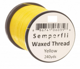 Semperfli Classic Waxed Thread 12/0 Yellow Threads