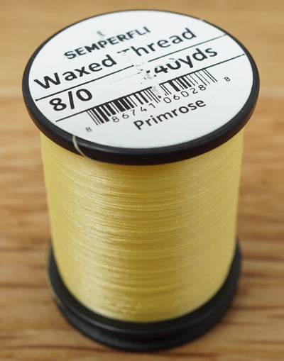 Semperfli Classic Waxed Thread 8/0 Primrose Threads