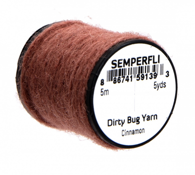 Semperfli Dirty Bug Yarn Cinnamon Chenilles, Body Materials