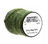 Semperfli Dirty Bug Yarn High Contrast Olive Chenilles, Body Materials