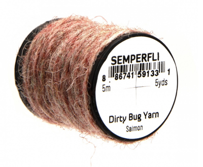Semperfli Dirty Bug Yarn Salmon Chenilles, Body Materials