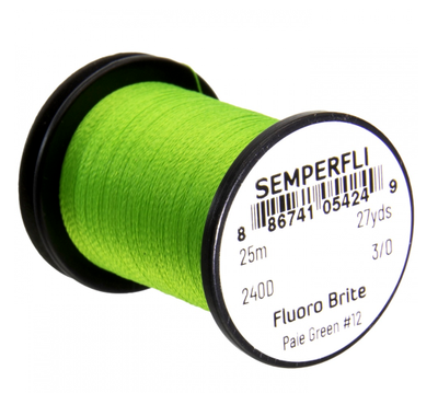 Semperfli Fluoro Brite #12 Pale Green Threads