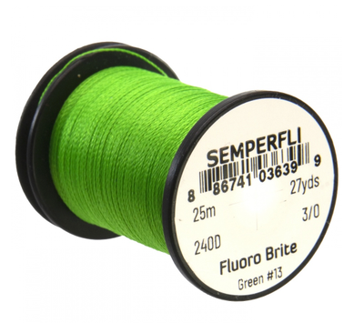 Semperfli Fluoro Brite #13 Green Threads
