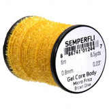 Semperfli Gel Core Body Micro Fritz Brown Olive Chenilles, Body Materials