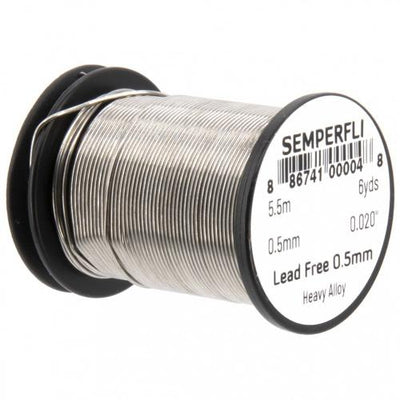 Semperfli Lead Free Heavy Weighted Wire 1.2 mm Wires, Tinsels