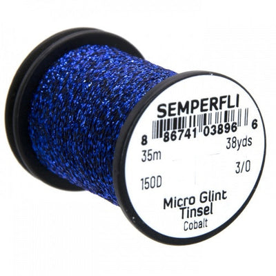 Semperfli Micro Glint Tinsel Cobalt Wires, Tinsels