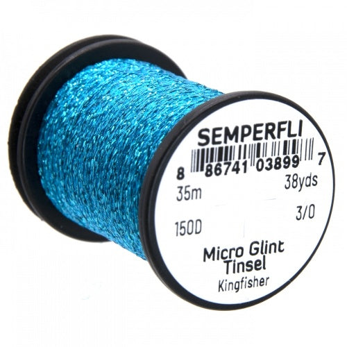 Semperfli Micro Glint Tinsel Kingfisher Wires, Tinsels