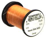 Semperfli Nano Silk 50D 12/0 Orange Threads