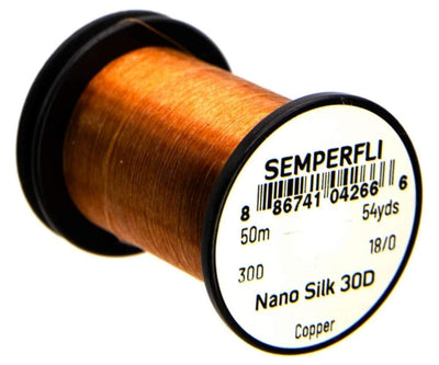 Semperfli Nano Silk Ultra 30D 18/0 Copper Threads