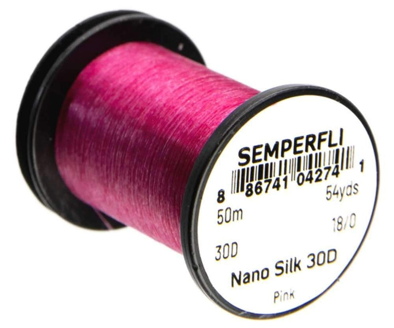 Semperfli Nano Silk Ultra 30D 18/0 Pink Threads
