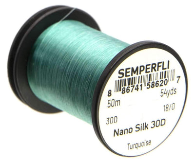 Semperfli Nano Silk Ultra 30D 18/0 Turquoise Threads