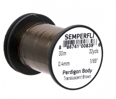 Semperfli Perdigon Body Brown Wires, Tinsels
