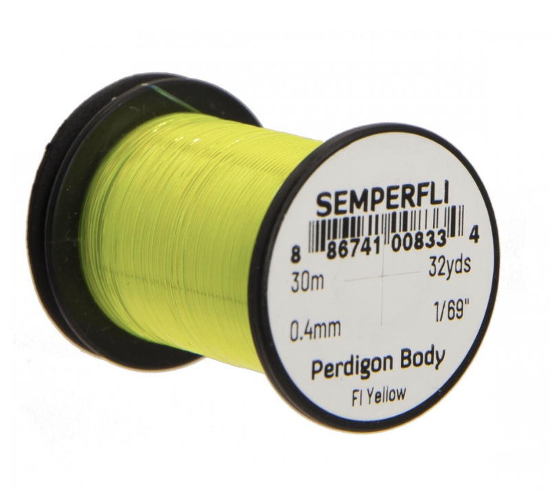 Semperfli Perdigon Body Fl Yellow Wires, Tinsels