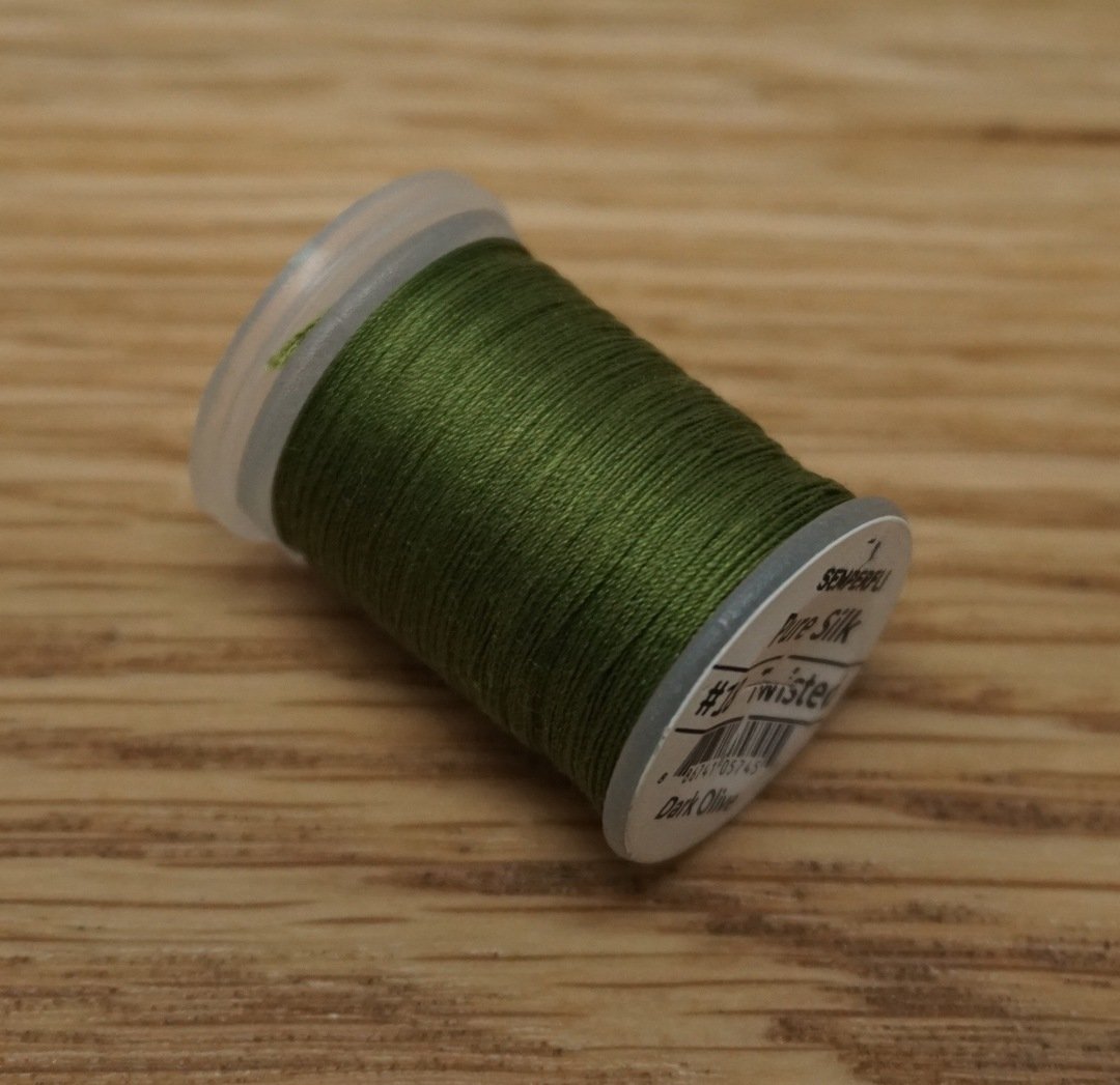 Semperfli Pure Silk Dark Olive