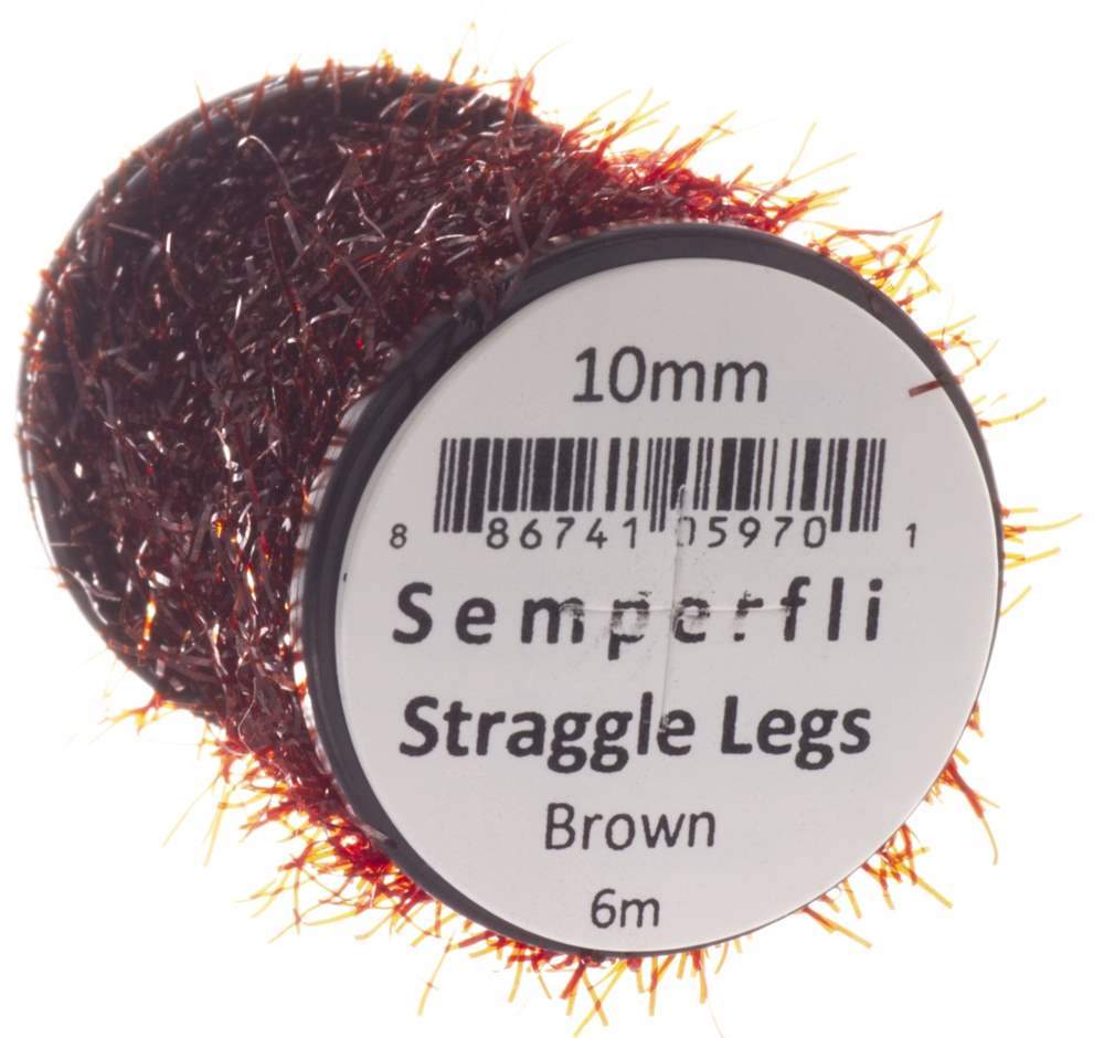 Semperfli Straggle Legs Brown Chenilles, Body Materials