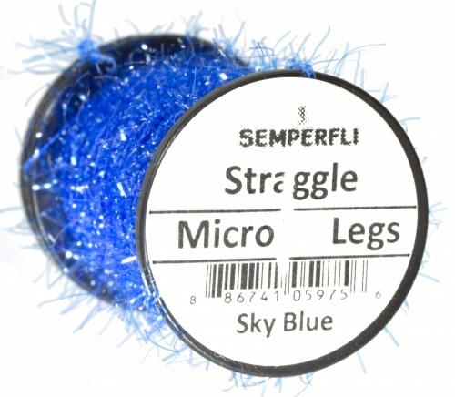 Semperfli Straggle Legs Sky Blue Chenilles, Body Materials
