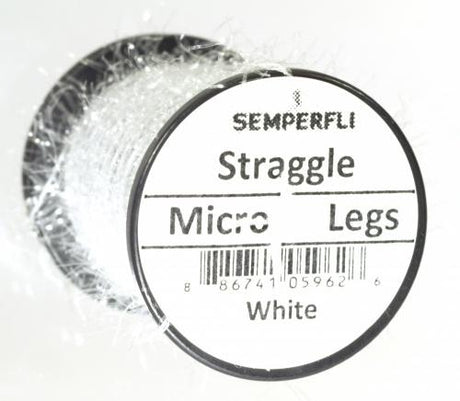 Semperfli Straggle Legs White Chenilles, Body Materials
