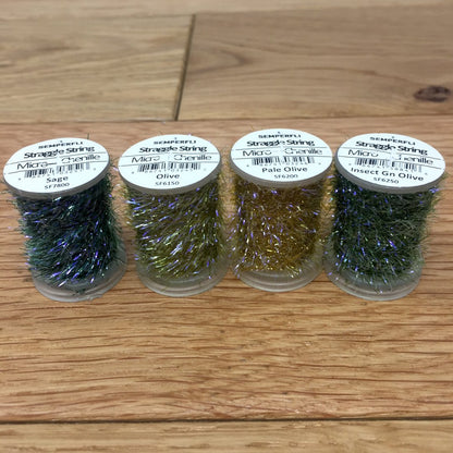 Semperfli Straggle String Micro Chenille Chenilles, Body Materials