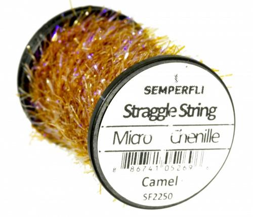 Semperfli Straggle String Micro Chenille Camel Chenilles, Body Materials