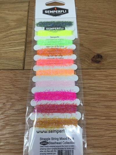 Semperfli Straggle String Mixed Pack  - Steelhead Collection