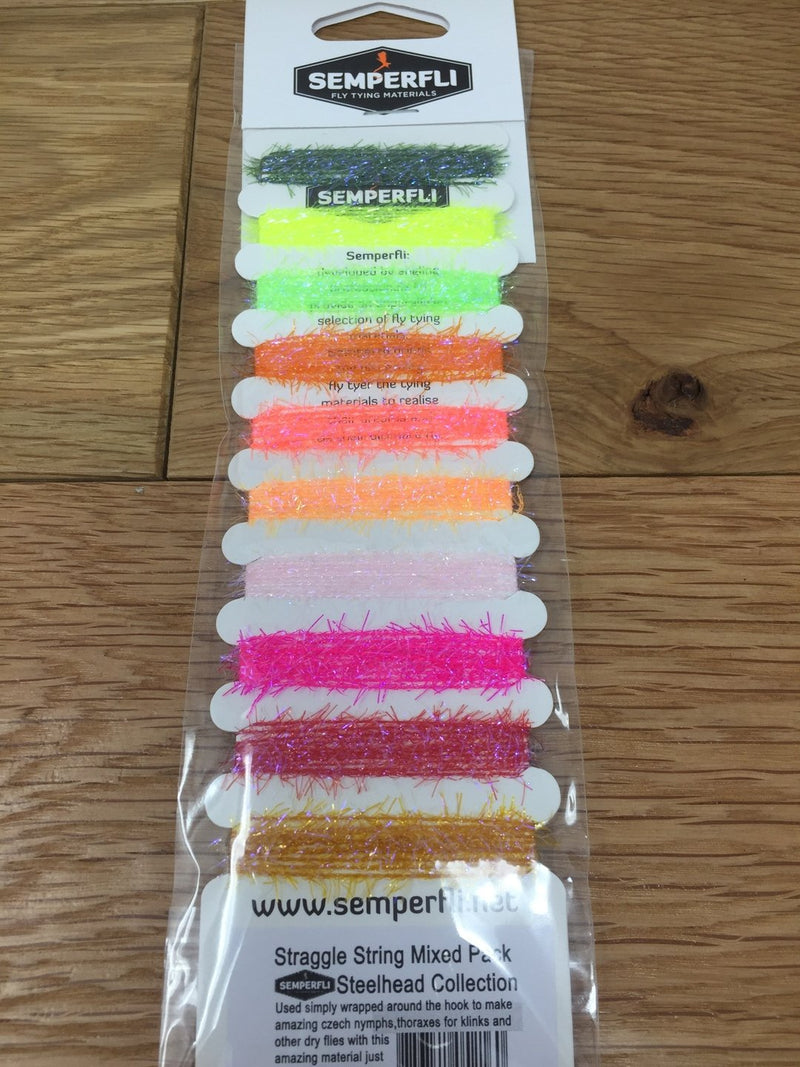 Semperfli Straggle String Mixed Pack - Steelhead Collection – Dakota ...