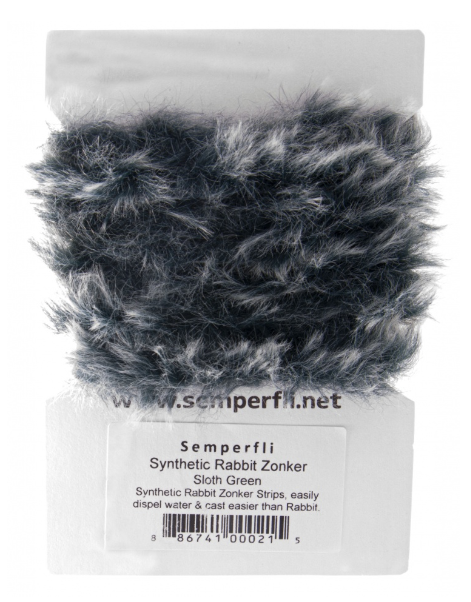 Semperfli Synthetic Rabbit Zonker Chenilles, Body Materials