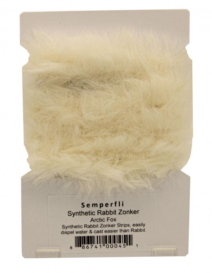 Semperfli Synthetic Rabbit Zonker Arctic Fox Chenilles, Body Materials