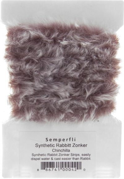 Semperfli Synthetic Rabbit Zonker Chinchilla Chenilles, Body Materials