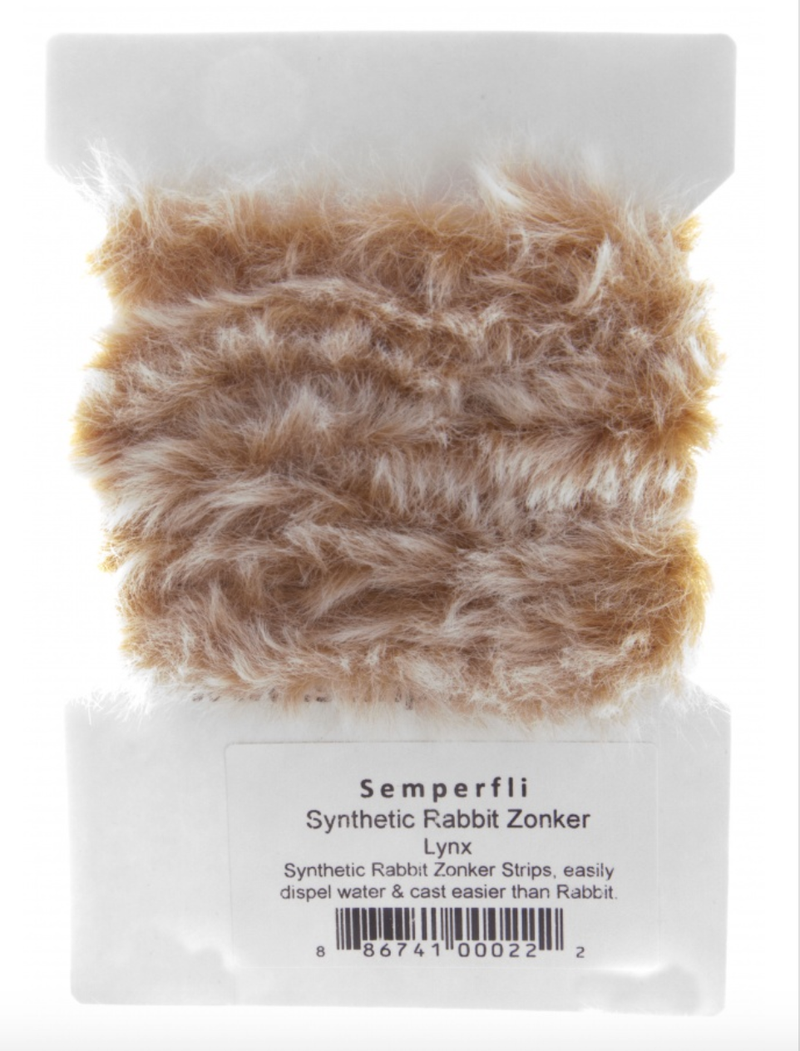 Semperfli Synthetic Rabbit Zonker Lynx Chenilles, Body Materials