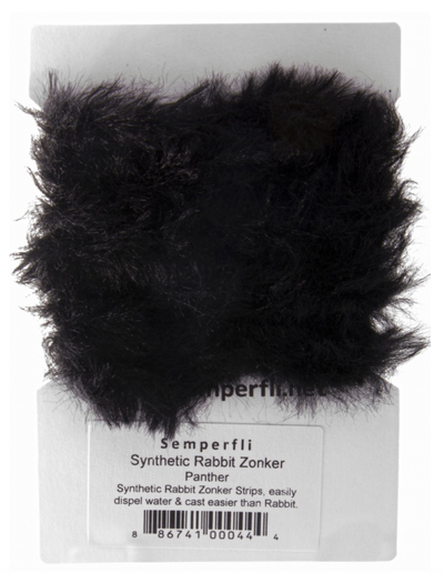 Semperfli Synthetic Rabbit Zonker Panther Chenilles, Body Materials